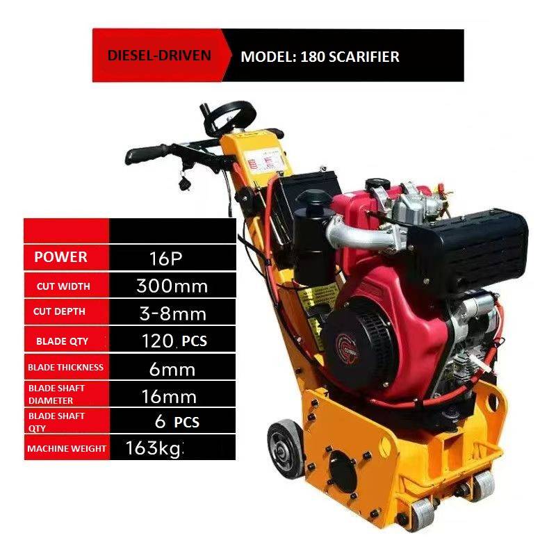 Dévoiler la puissance de la machine de scarification du modèle 180