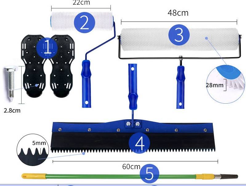 Maîtriser les outils dapplication des composés dauto-nivellement