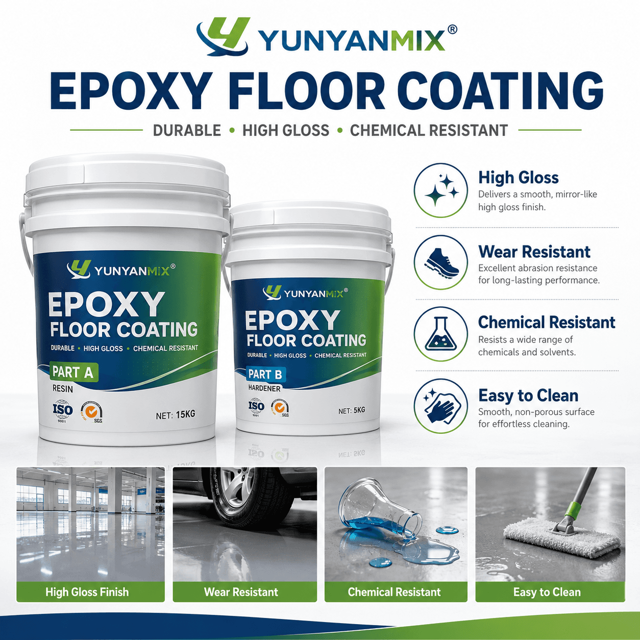 Solvent-Based Epoxy Floor Coating System